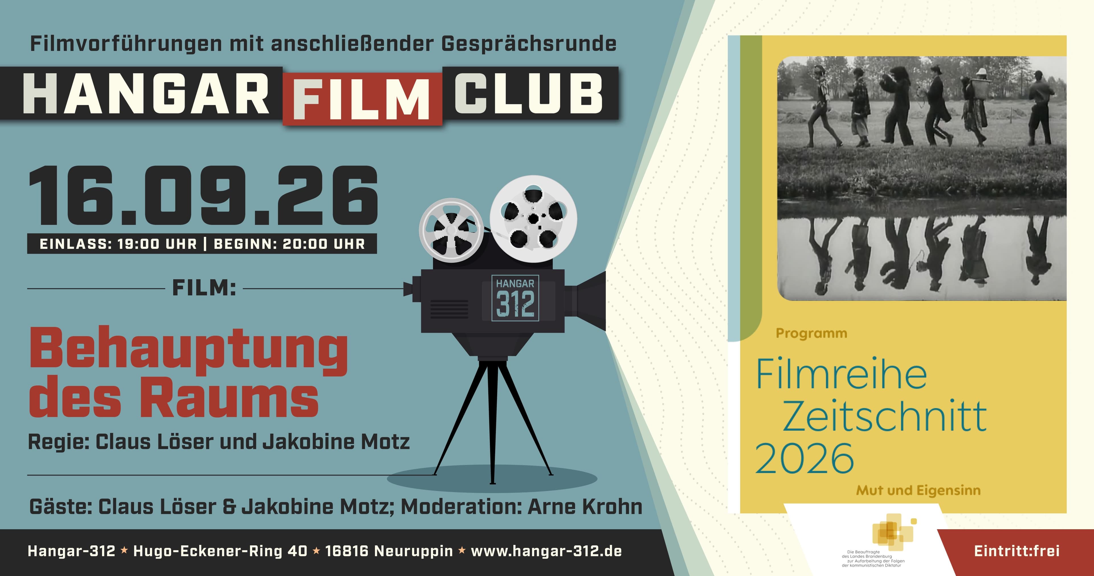 Film: "Behauptung des Raums"