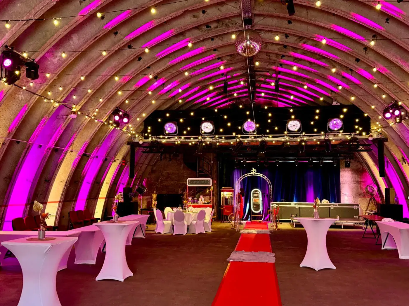 Firmenevents im Hangar-312